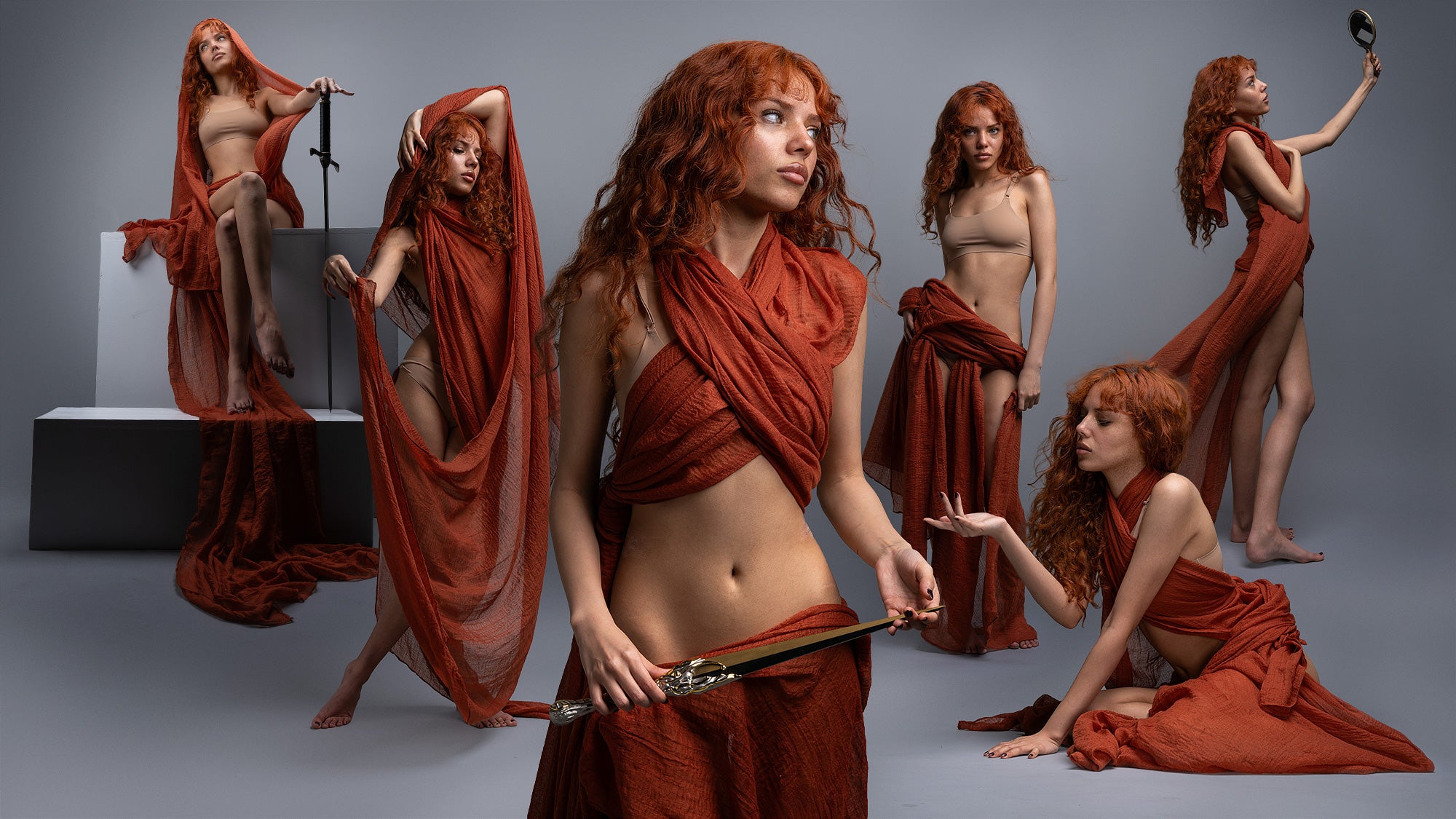 Flowing Fabric III: Neri