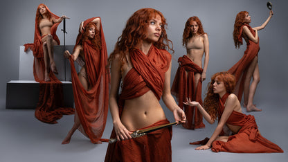 Flowing Fabric III: Neri